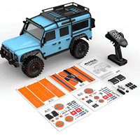 Nouveau modèle 2026 Mjx H8h V2 1/8 4x4 RC Crawler Allrock Defender Camion d'escalade RTR avec moteur brushless FOC, véhicule télécommandé tout-terrain