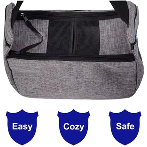 कस्टम पोर्टेबल पालतू एयरलाइन कैरियर यात्रा बैग 10 ~ 13lb छोटे कुत्तों के लिए - Product Image 2