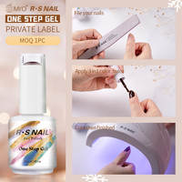 R S Nail New Classic 15Ml UV Led Gel Vernis À Ongles Haute Qualité 48 Couleurs One Step Gel Vernis À Ongles Salon De Beauté 3 En 1 UV Gel
