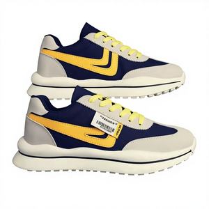 รองเท้าลำลองผู้ชายแบบผูกเชือก รุ่นใหม่ ฤดูใบไม้ผลิ/ฤดูใบไม้ร่วง ปี 2026 ระบายอากาศได้ดี พื้นเรียบ ทันสมัย สายรัดน้ำหนักเบา กันลื่น นุ่มสบาย - Product Image 1