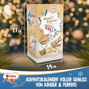 <span class=keywords><strong>Calendario</strong></span> <span class=keywords><strong>de</strong></span> <span class=keywords><strong>Adviento</strong></span> Blanco <span class=keywords><strong>Kinder</strong></span> Co. 2025 Especialidades <span class=keywords><strong>de</strong></span> Chocolate Ferrero <span class=keywords><strong>Kinder</strong></span> Bueno Schoko-Bons Duplo Hanuta Minis 1 China - Product Image 3