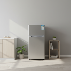 Congelador Termoeléctrico Portátil de Acero Inoxidable, <span class=keywords><strong>Refrigerador</strong></span> con Congelador Superior para Uso Doméstico y Hotelero, Estándar US/UK, 128L, A++ Energía - Product Image 5