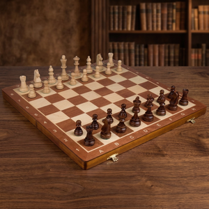 Juego de Ajedrez Rectangular de Madera de Palisandro Tallado a Mano, Artesanal, Ecológico, Duradero y de Primera Calidad, Venta al Por Mayor - Product Image 2