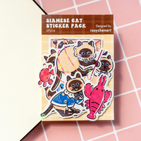 Autocollants personnalisés imperméables découpés à la forme, autocollants en vinyle colorés de dessins animés