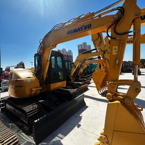 Mini-excavatrice Komatsu PC78US d'occasion, poids opérationnel 7370 kg, à vendre, 90 % neuve, excavatrices PC60 PC70 PC80 - Product Image 5