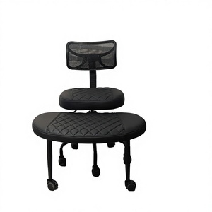 <span class=keywords><strong>Silla</strong></span> de <span class=keywords><strong>Escritorio</strong></span> Ergonómica Cloud Cross, <span class=keywords><strong>Silla</strong></span> de Meditación con Ruedas, Asiento Ajustable en Altura para TDAH, <span class=keywords><strong>Silla</strong></span> Ancha para Arrodillarse - Product Image 4