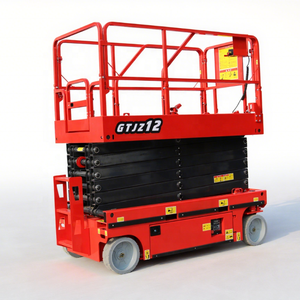JC-SL Plataforma Elevatória Hidráulica Elétrica Automática Portátil Tipo Tesoura para Elevação de Pessoas - Product Image 1