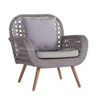 Chaise de bar extérieure en vrac ensemble de canapés de jardin en rotin table en osier pour l'extérieur ensemble de canapés de jardin patio mobilier d'extérieur