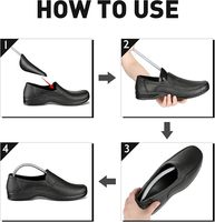 Embauchoir en plastique réglable, couleur blanche, protection pour chaussures, étirement personnalisé, logo personnalisé, vente en gros d'usine pour hommes et femmes