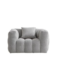 Sofá de tres plazas con compresión al vacío para apartamentos pequeños, estilo nórdico, popular en internet, silencioso, para sala de estar.