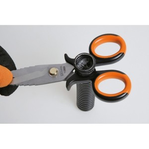 Forbici elettricista con profilo BETA 1128BSX lame dritte in acciaio inox frullatori professionali - Product Image 4