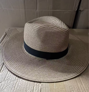 Yüksek Kaliteli Erkek Hasır Şapka, Örgülü Panama Hasır Şapka, Düz Siperli Açık Hava İlkbahar Yaz Güneşliği Plaj Şapkası, Caz Şapkaları - Product Image 5