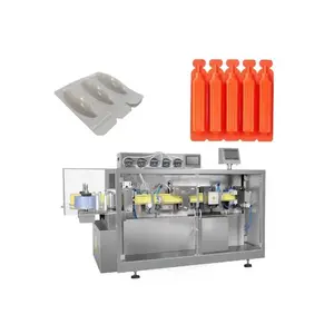 Highly Efficient Automatic Oral Liquid Plastic Tube Filling Sealing Machine