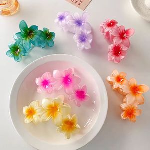 <span class=keywords><strong>10cm</strong></span>, venta al por mayor, últimas pinzas para el cabello de flores, accesorios de pinza para el cabello de moda dulce para mujeres, pinzas para el cabello acrílicas