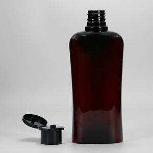 Hổ phách Pet chăm sóc cá nhân chai lotion dầu gội container mực chăm sóc da bóp chai - Product Image 2