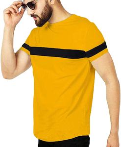 เสื้อยืดแฟชั่นฮิปฮอประบายอากาศสำหรับผู้ชายเสื้อโอเวอร์ไซส์เปิดไหล่ทรงหลวมผ้าคอตตอนออกแบบได้ตามต้องการ - Product Image 2