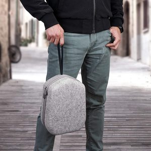 Bolsa portátil VR Gafas Estuche de almacenamiento para <span class=keywords><strong>Oculus</strong></span> <span class=keywords><strong>Quest</strong></span> <span class=keywords><strong>2</strong></span> EVA Caja de almacenamiento digital - Product Image 6