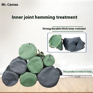 소형 캔버스 공구 가방, 두꺼운 헤비듀티 휴대용 전기 기사 가방, 맞춤형 OEM 대형 핸드백, 새로운 원형 기능 포함 - Product Image 2