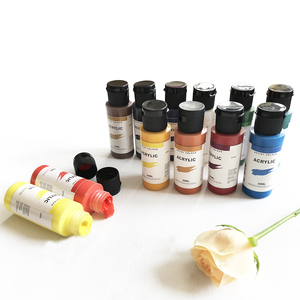 Pintura acrílica no tóxica, 18 colores, 2OZ, 60ml, venta al por mayor - Product Image 1
