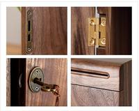 Tirelire en bois de style moyen-orient tirelire coffre au trésor avec serrure boîte d'économie d'argent vintage tirelire en bois tirelire en bois tirelire