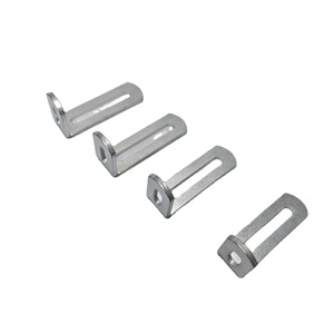 Schwerlast-Schwarzwinkel 90 Grad 125*75mm Möbelverbindungsstück - Product Image 1