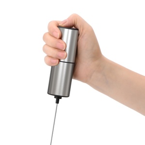 Wholesale Stainless Steel Eco-Friendly Automatic <b>Battery</b> <b>Operated</b> Coffee Blender with Milk Frother Food Grade Minimalist Design - Product Image 6