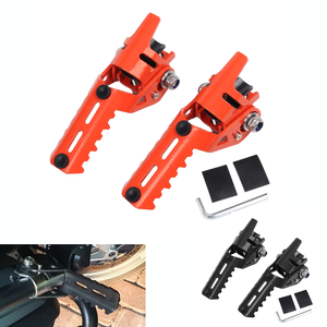 Pour <span class=keywords><strong>BMW</strong></span> R1200GS LC R1250GS R1200 GS R 1250 GS pour KTM HONDA NC750X <span class=keywords><strong>Moto</strong></span> Highway Repose-pieds avant pliables Repose-pieds à pinces - Product Image 1