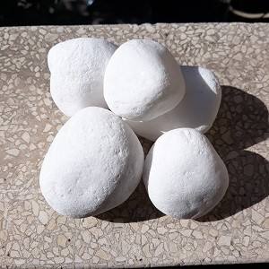 Offre Spéciale Pour Jardin Allées Et pavage poli Aménagement Paysager Décoratif Blanc Pebble Pierre - Product Image 2