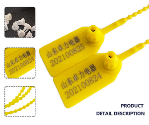 250mm chiều dài nhựa giả mạo con dấu số serial dùng một lần tự khóa kéo thẻ bảo mật tite cho bình chữa cháy - Product Image 3