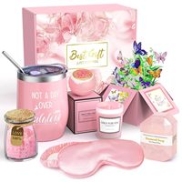 Coffret de soins personnels LANJO, cadeau d'anniversaire, panier cadeau d'amitié, ensemble pour maman, grand-mère, épouse, petite amie, meilleure amie, sœur, elle, fait main