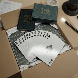 Jeu de cartes de poker publicitaire personnalisé, écologique, durable, avec logo de marque, coins arrondis, emballage en papier, promotionnel, pour usage familial - Product Image 5