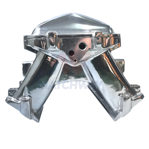 Matchway Gepolijst Aluminium Ls <span class=keywords><strong>Lo</strong></span>-Ram Efi Inlaatspruitstuk Voor Gm Gen Iii/Iv Chevy Ls3/L92 Motor Met Brandstof Rail Kits - Product Image 3