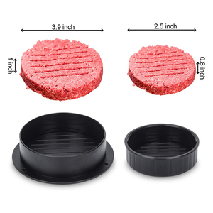 Presse à hamburgers en plastique antiadhésive ; Presse à viande pour hamburgers délicieux et garnis - Product Image 2