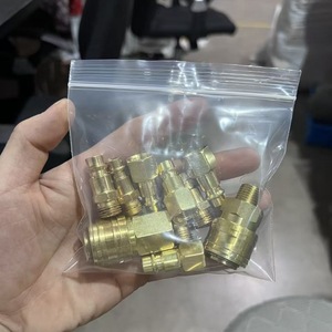 Juego de 10 Piezas de Acoplamiento Rápido Alemán, Roscas Internas y Externas de 1/4 BSP, Accesorios para Mangueras Neumáticas y Compresores de Aire - Product Image 2