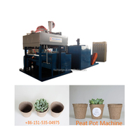 Pot de plantation biodégradable faisant la machine