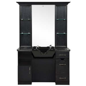 Estación de maquillaje para salón, espejo de peluquería, superventas - Product Image 6