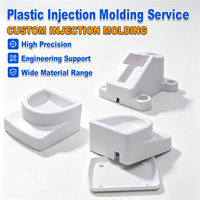 Boîtier électronique en plastique sur mesure, moulage par injection, adaptateur de chargeur ABS, boîtier d'alimentation, fabricant OEM