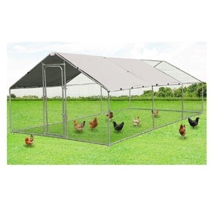 Gros ferme grand <span class=keywords><strong>poulailler</strong></span> en métal pas cher <span class=keywords><strong>poulailler</strong></span> pour l'agriculture champ mobile cage pour animaux de compagnie <span class=keywords><strong>poulailler</strong></span> et courir - Product Image 1