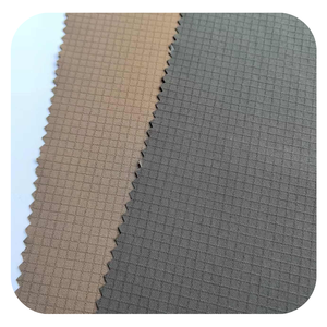 Tissu tissé extensible à carreaux MY pour mobilier d'extérieur, 98 % polyester, 2 % élasthanne, léger, pour costumes, vestes, manteaux, sacs, filles - Product Image 5