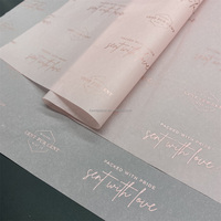 Custom Printed Logo Gift Wrapping Paper Clothing Tissue Paper