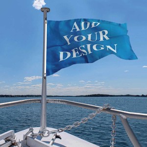 Drapeaux de bateau personnalisés en polyester écologique double face, 3 pièces, 12x18 pouces/30x45 cm, personnalisables - Product Image 5