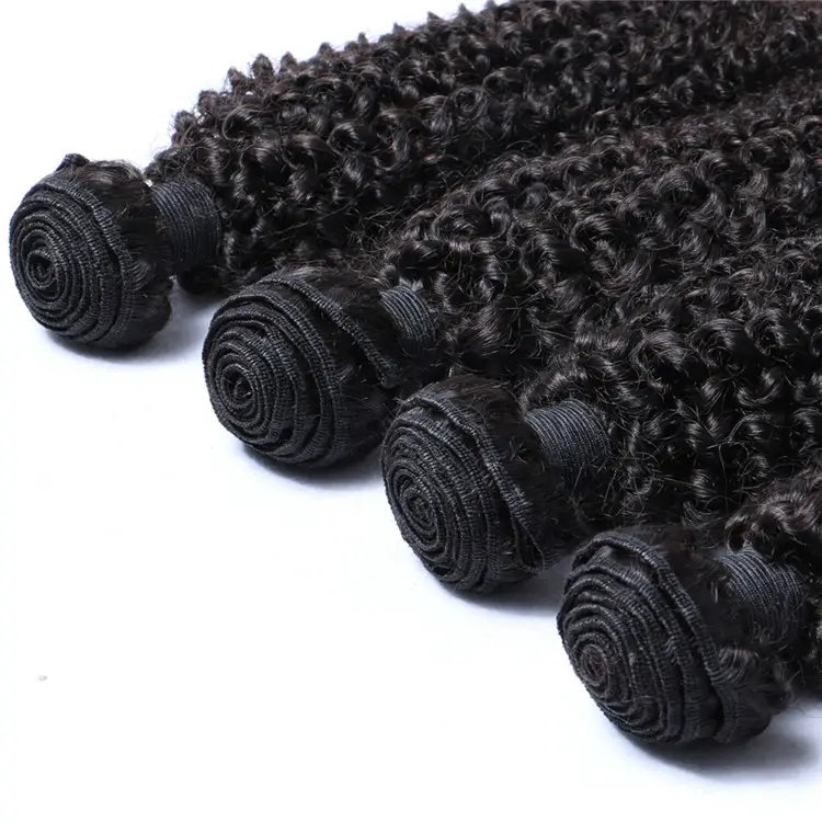 Brazilian Human Hair Weft Double Drawn Remy Virgin Human Hair Bundles From One Donor
