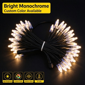 Lámpara LED de Píxeles a Todo Color WS2811 Directo de Fábrica, Cuerpo de PVC Impermeable, Letrero Luminoso IP65 de Bajo Consumo 5V/12V para Publicidad - Product Image 4
