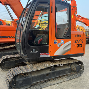 Excavadora usada japonesa original de alta calidad <span class=keywords><strong>HITACHI</strong></span> ZX70 en venta - Product Image 5