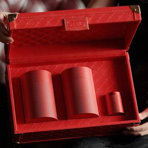 Caja de Regalo de Cuero para Empaque de Té, Serie Tratamiento Cortesía, Caja Vacía, Color y Logotipo Personalizables, Venta al por Mayor de Fábrica, Ideal para Compras y Alimentos - Product Image 5