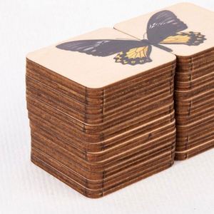 Jouet de puzzle en bois Montessori pour tout-petits, apprentissage réaliste du papillon, pour garçon et fille - Product Image 5