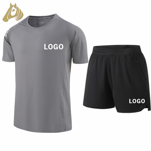 Ensemble T-shirt et Short Homme Tendance Été 2026 – Vente en Gros Usine – Confortable et à Manches Courtes - Product Image 1