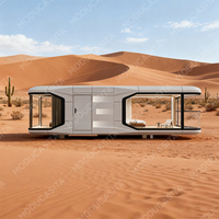 Maison préfabriquée écologique en acier, conteneur modulaire, capsule de couchage, espace capsule, design moderne pour chambre à coucher, appartement