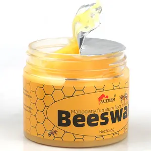 Polishing Furniture Care Beeswax Waterproof Brightening Wear Resistant Beeswax Wooden Floor Care Supplies Beeswax