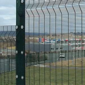 Chất lượng cao chống leo lên hàng rào an ninh 4mm Độ dày an toàn hàng rào Bảng điều khiển thấp trellis trượt cổng 3D mô hình giá mỗi mét - Product Image 2